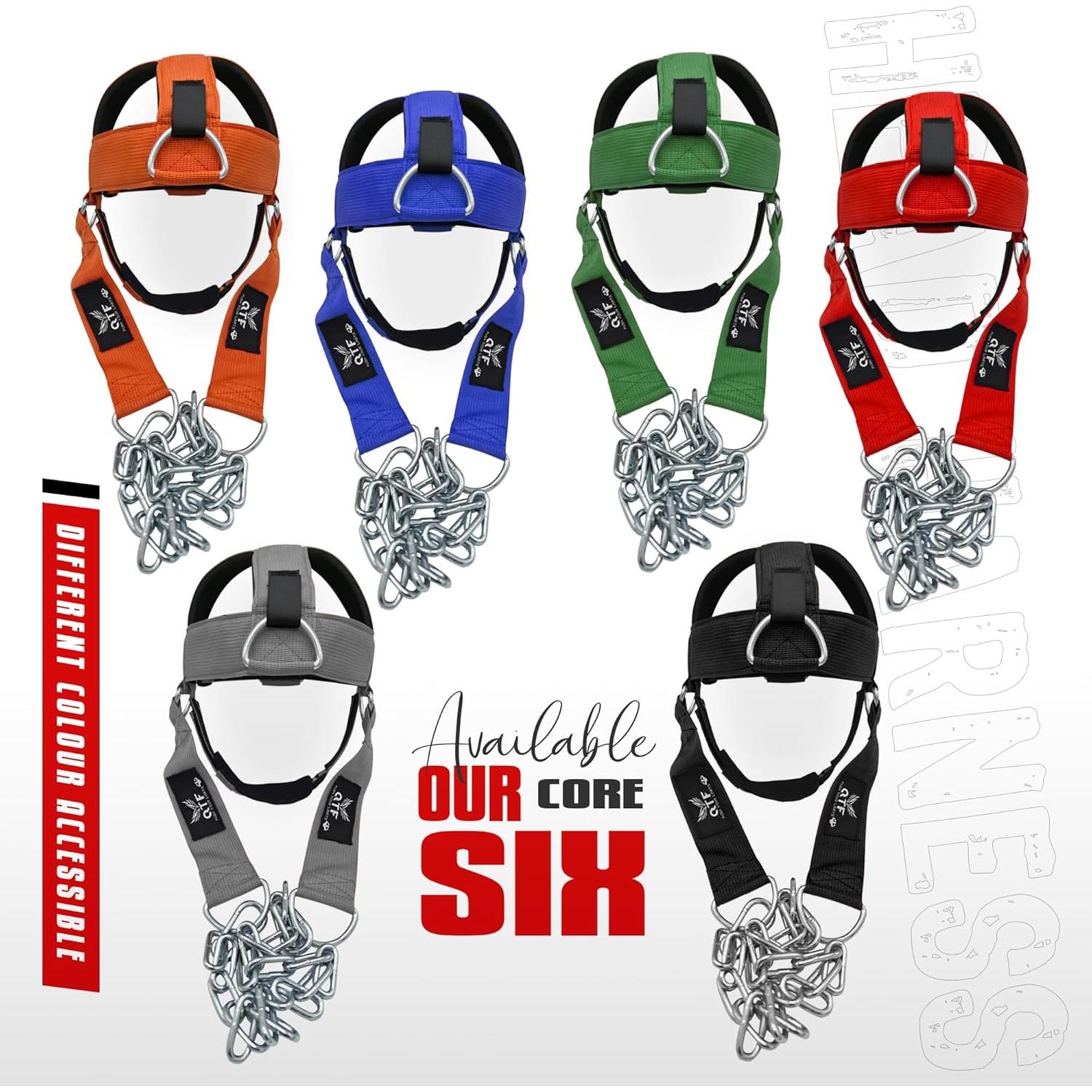 Arnés de Cuello QTF para Levantamiento de Pesas - Neopreno