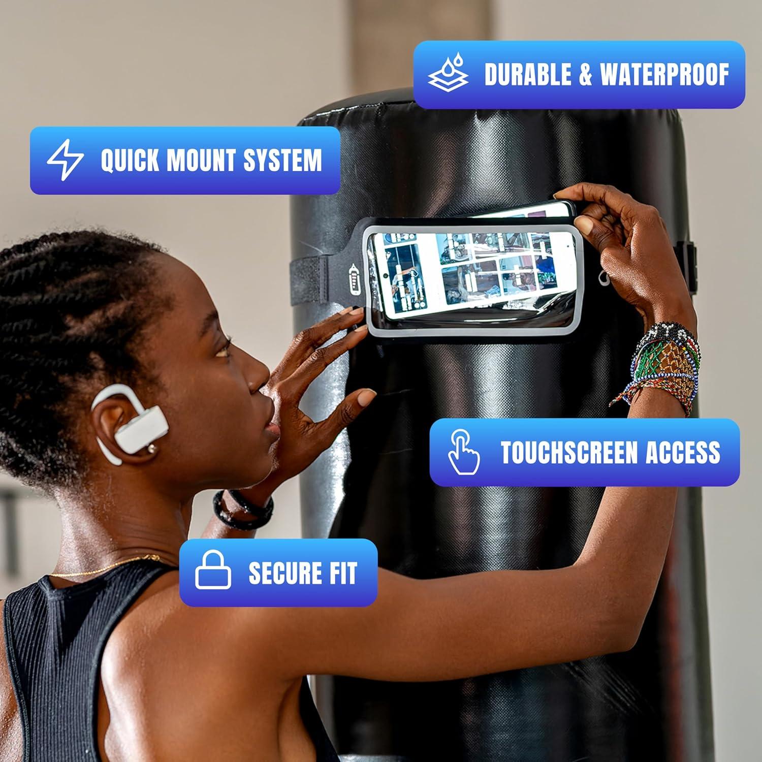Sensores de Boxeo Bluetooth PunchLab con Correa de Seguimiento