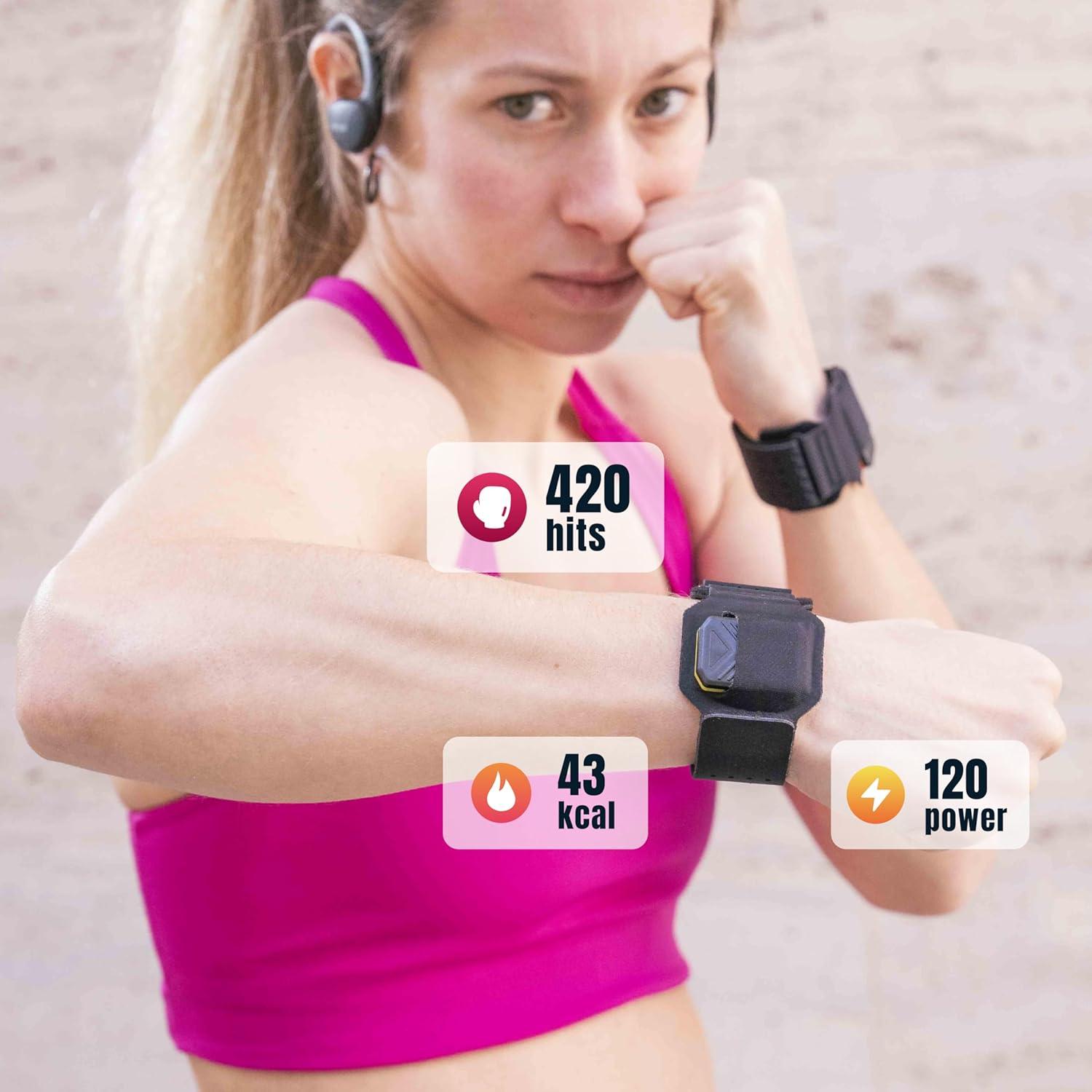 Sensores de Boxeo Bluetooth PunchLab con Correa de Seguimiento