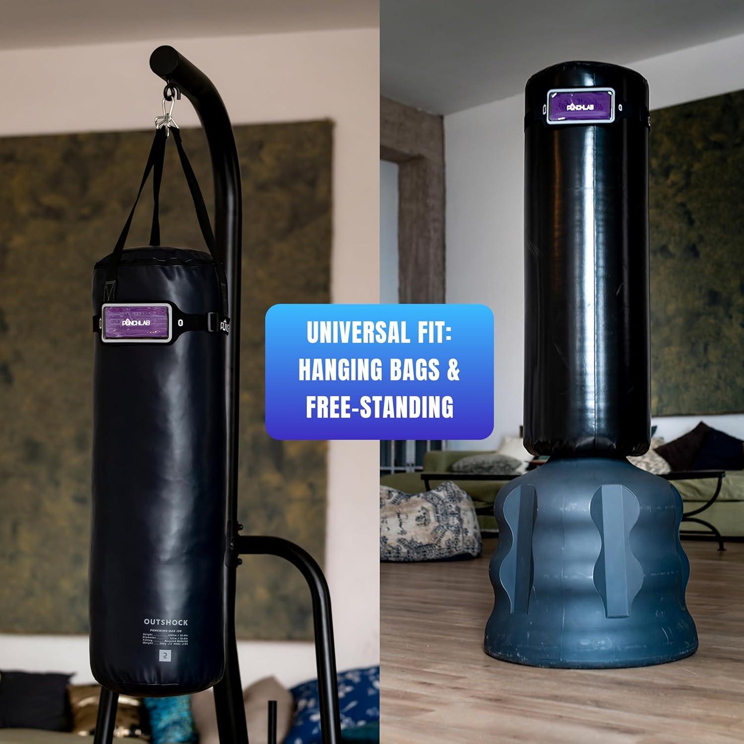 Sensores de Boxeo Bluetooth PunchLab con Correa de Seguimiento