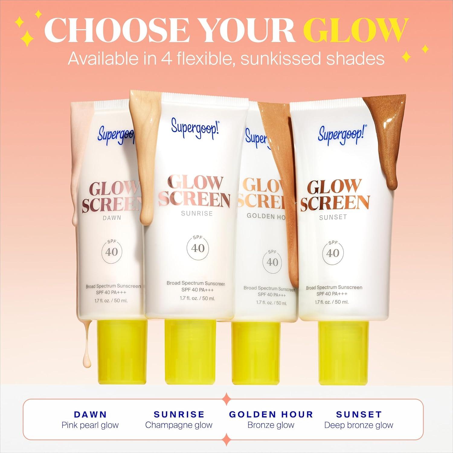 Protector Solar Supergoop! Glowscreen SPF 40 - 73,93 ml