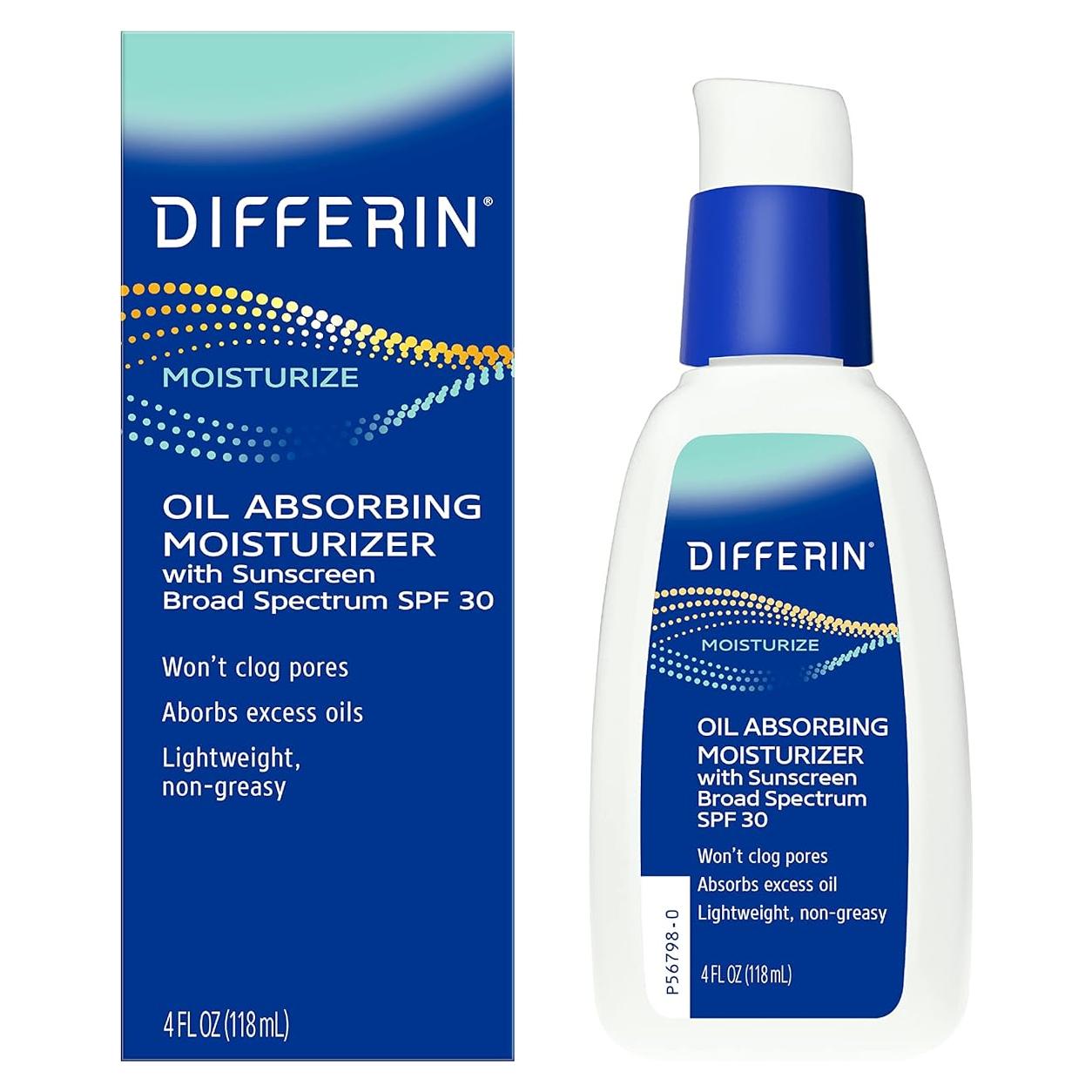Hidratante Differin SPF 30 para Piel Sensible 118 ml