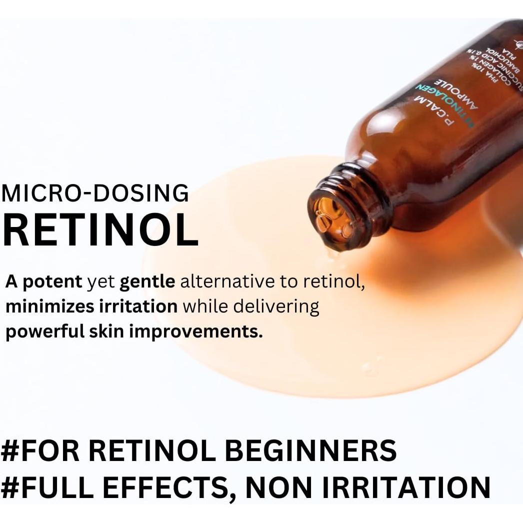 Ampolla P.CALM Retinolagen 30ml - Retinol y Colágeno Vegano