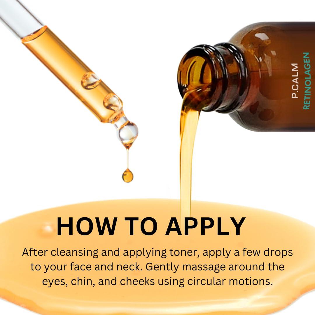 Ampolla P.CALM Retinolagen 30ml - Retinol y Colágeno Vegano