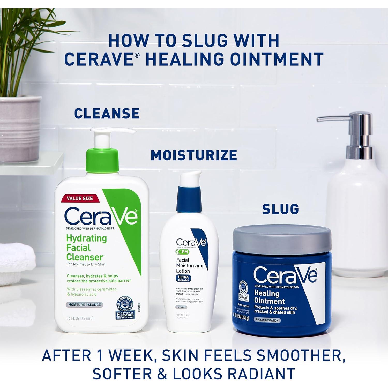 CeraVe Ungüento Sanador 85g Hidratante con Ácido Hialurónico