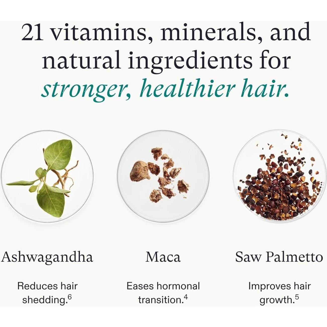 Suplemento Crecimiento Capilar Nutrafol Mujeres 45+ 1 Mes