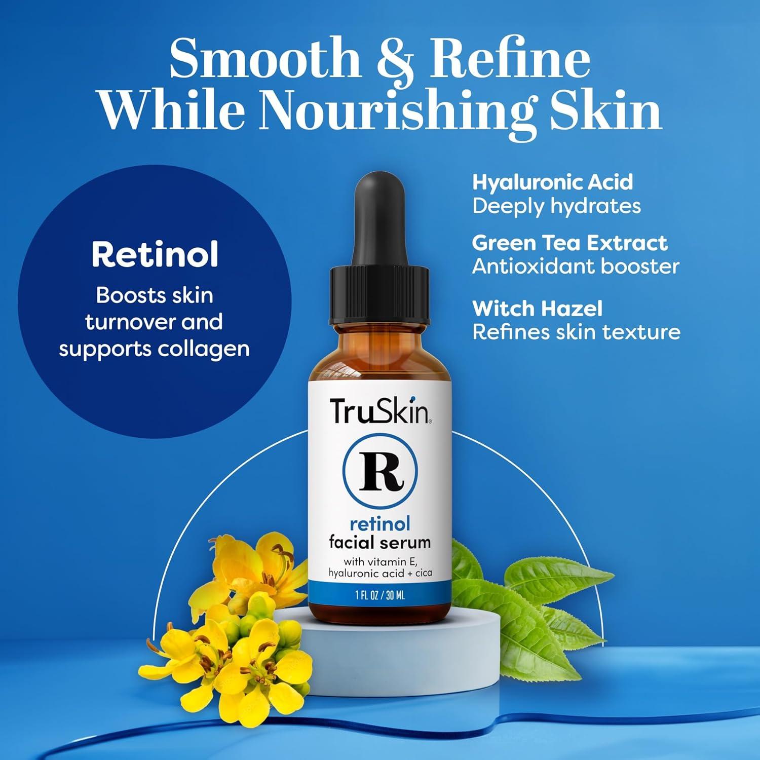Suero de Retinol TruSkin 30 ml - Anti-Envejecimiento Suave