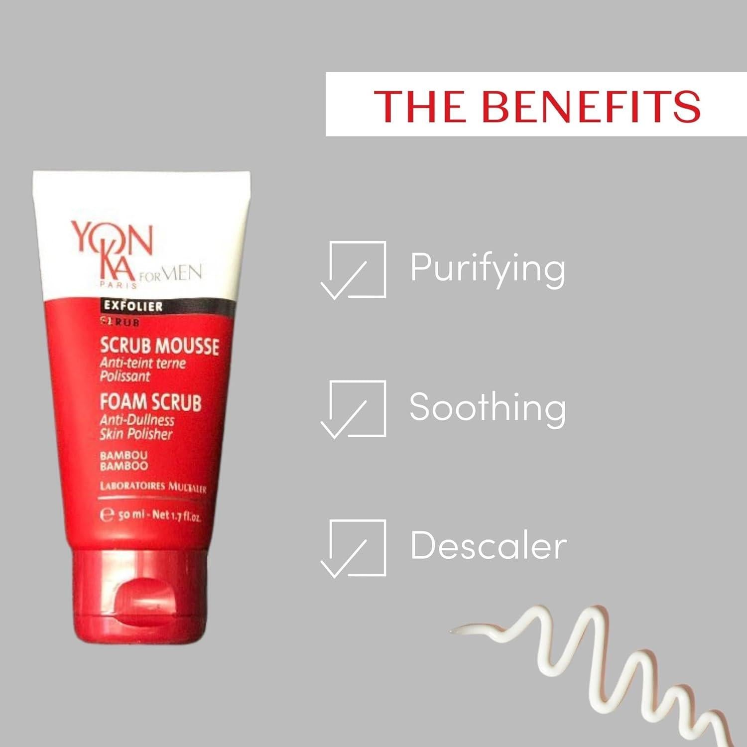 Exfoliante Limpiador Profundo Yon-Ka 50ml para Hombres