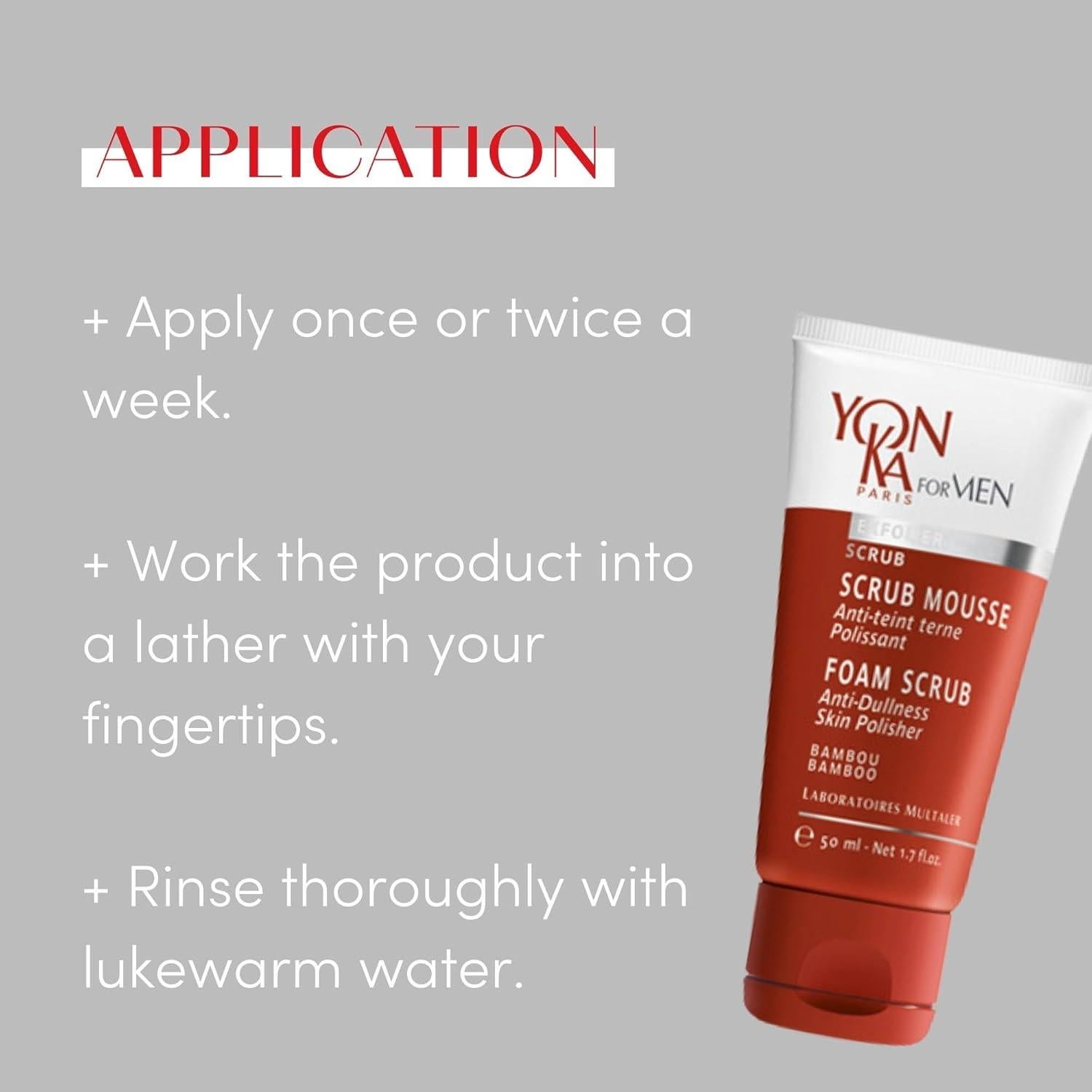 Exfoliante Limpiador Profundo Yon-Ka 50ml para Hombres