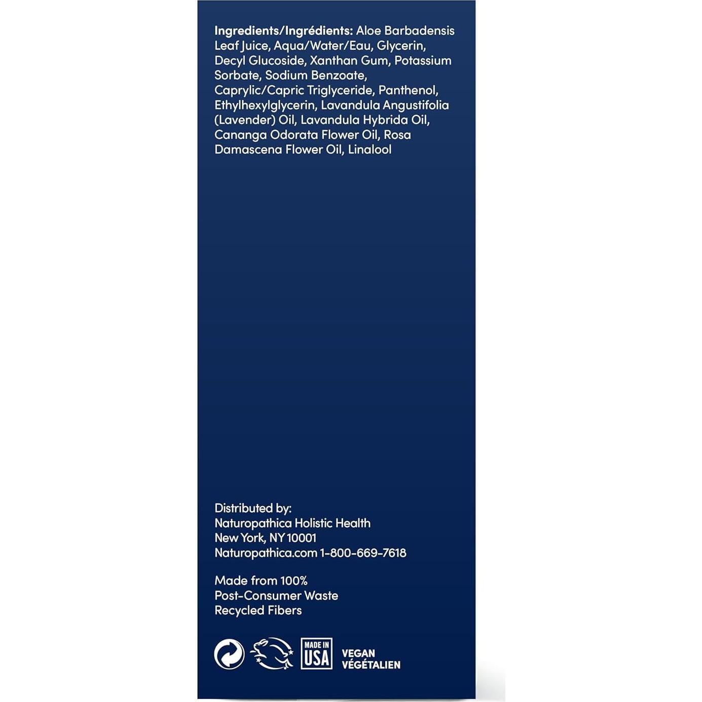 Gel Limpiador Facial Naturopathica Aloe Vera 150 ml