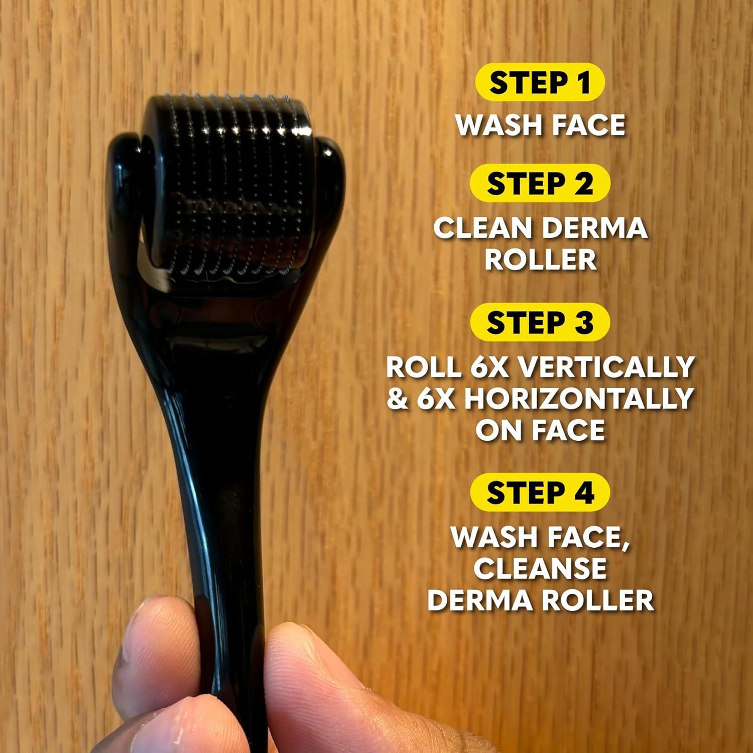 Rodillo Derma The Beard Club 540 Agujas Titanio 4.7cm