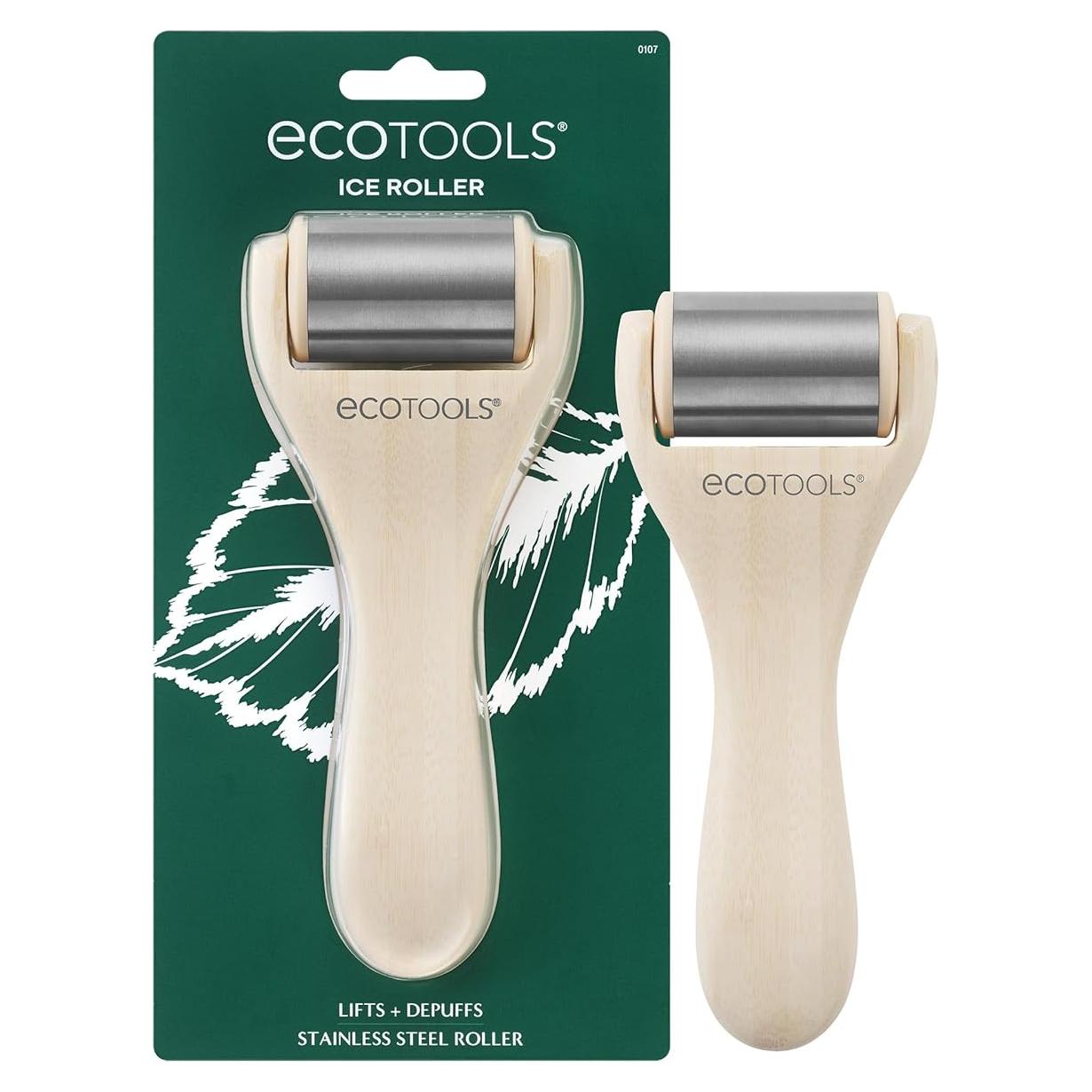 Rodillo de Hielo EcoTools para Cara y Cuello, Acero Inoxidable