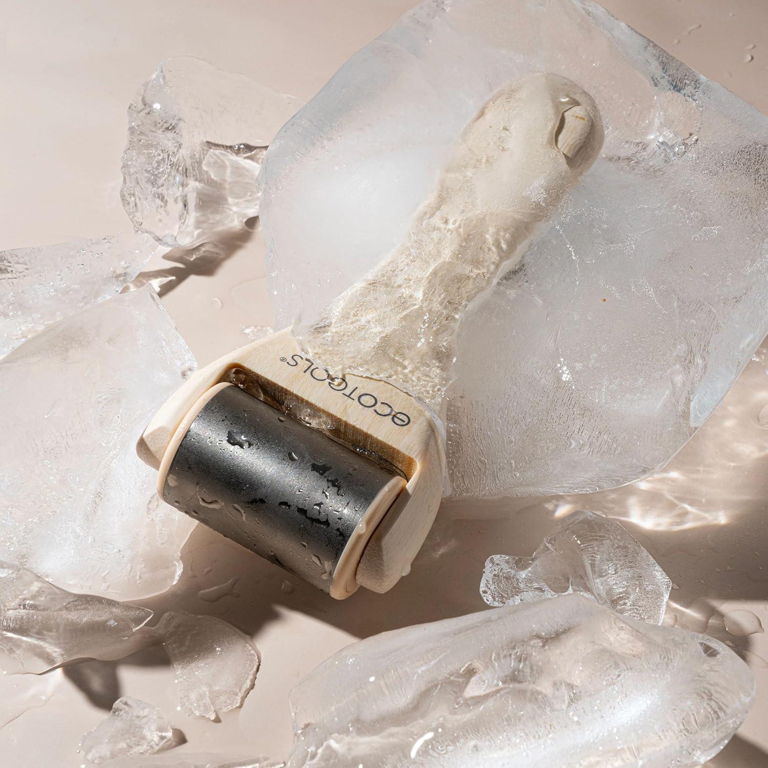 Rodillo de Hielo EcoTools para Cara y Cuello, Acero Inoxidable