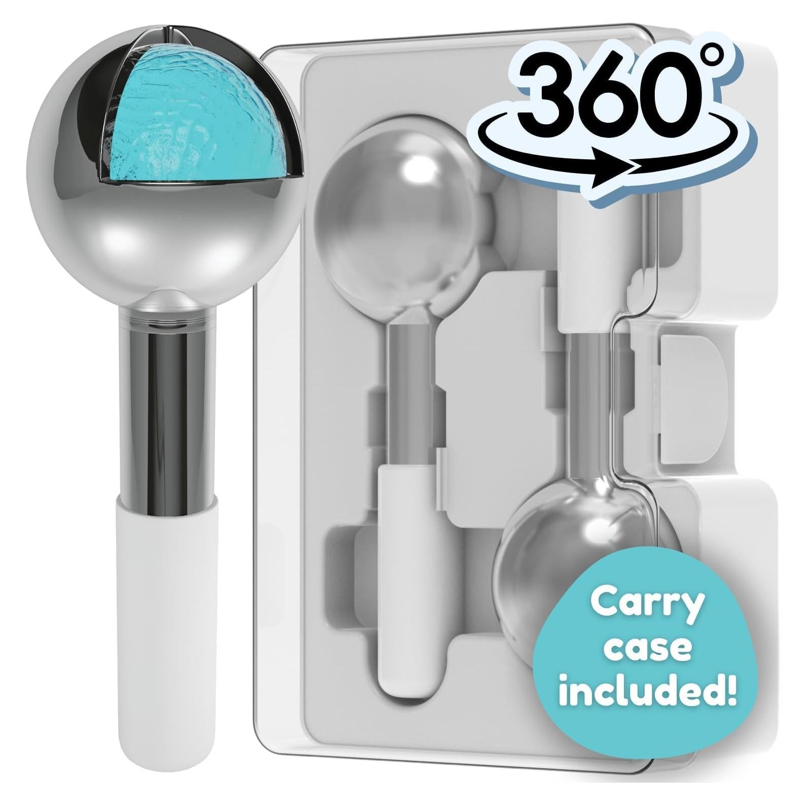 Esferas de Hielo Eli con Amor - Rodillo Facial 2X - Blanco