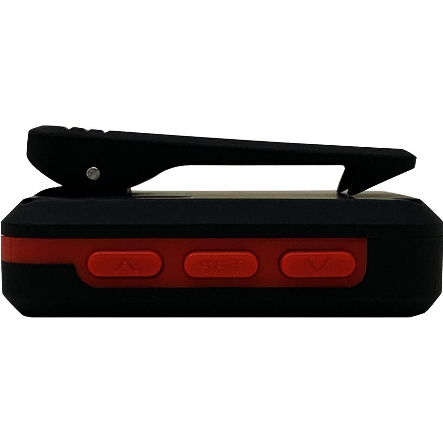 Temporizador de Intervalos Gymboss Charge - Negro/Rojo