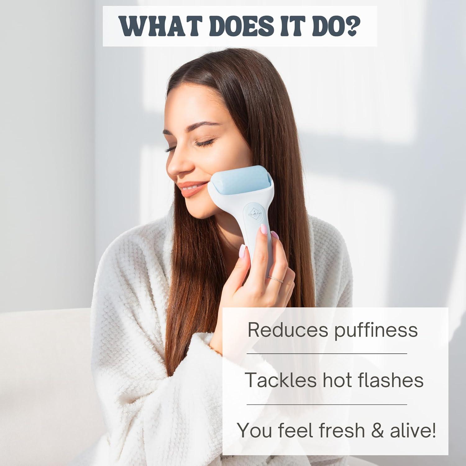 Rodillo de Hielo Facial Eli con Amor - Alivio y Masaje