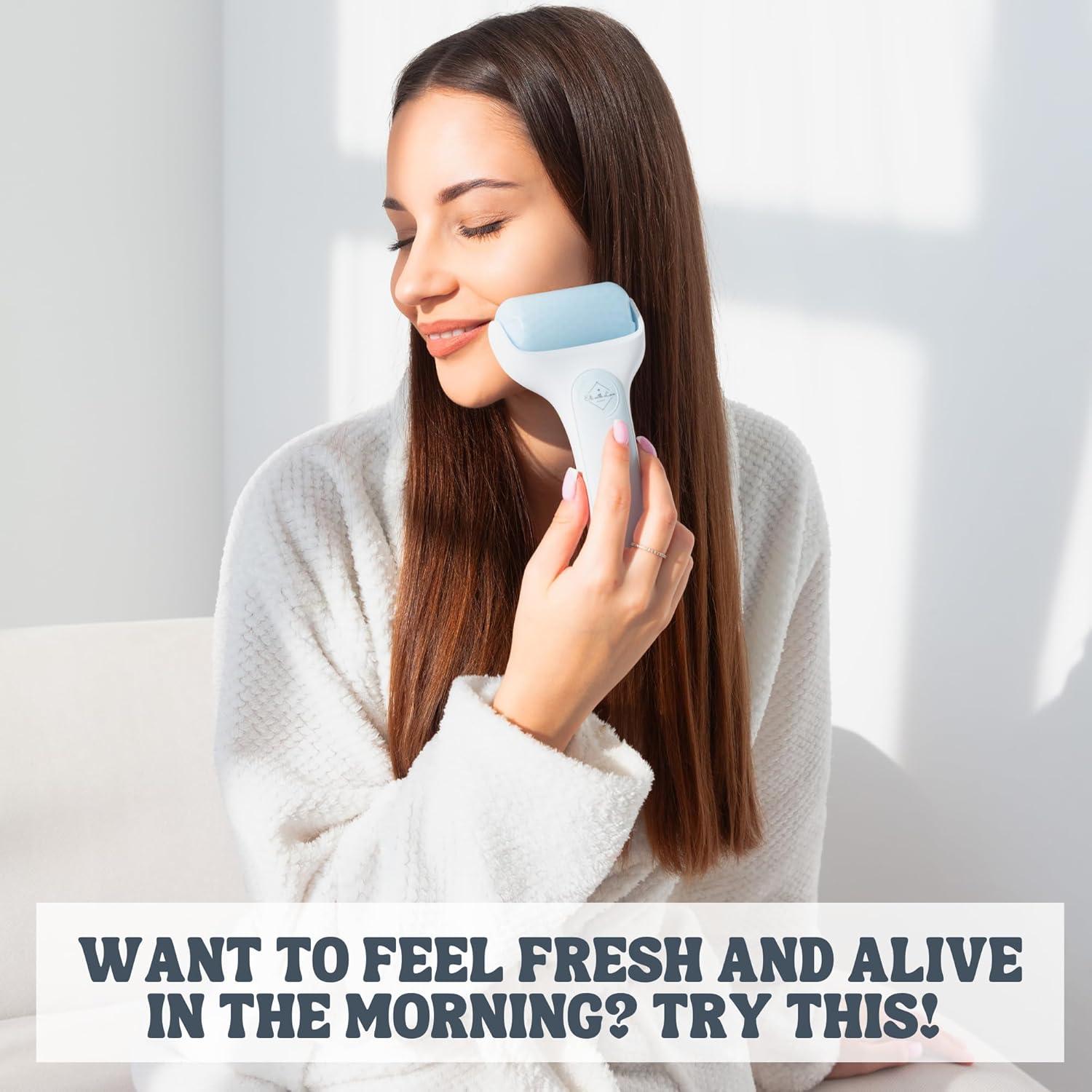 Rodillo de Hielo Facial Eli con Amor - Alivio y Masaje