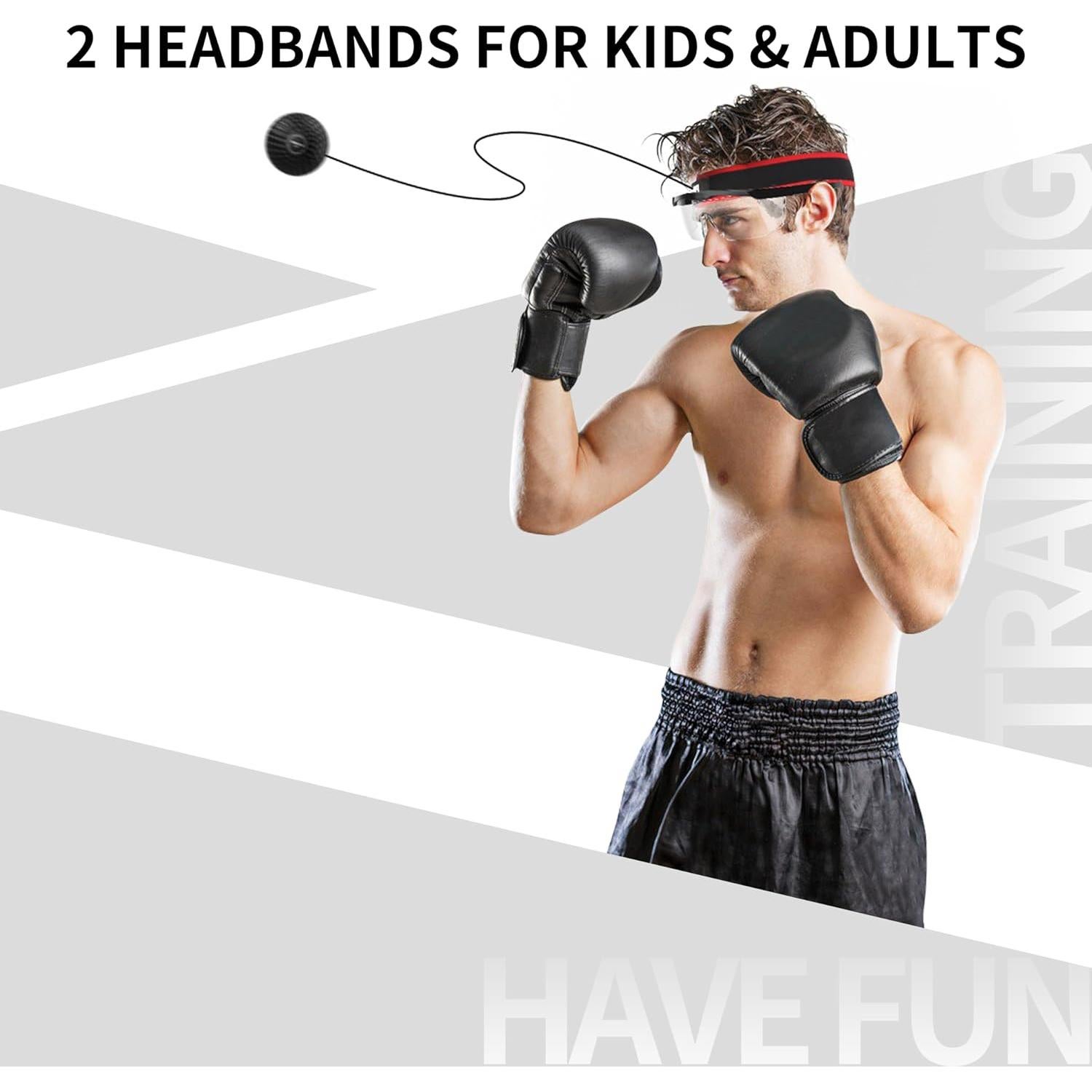 Bola de Reflexión de Boxeo PROIRON con Gafas de Seguridad