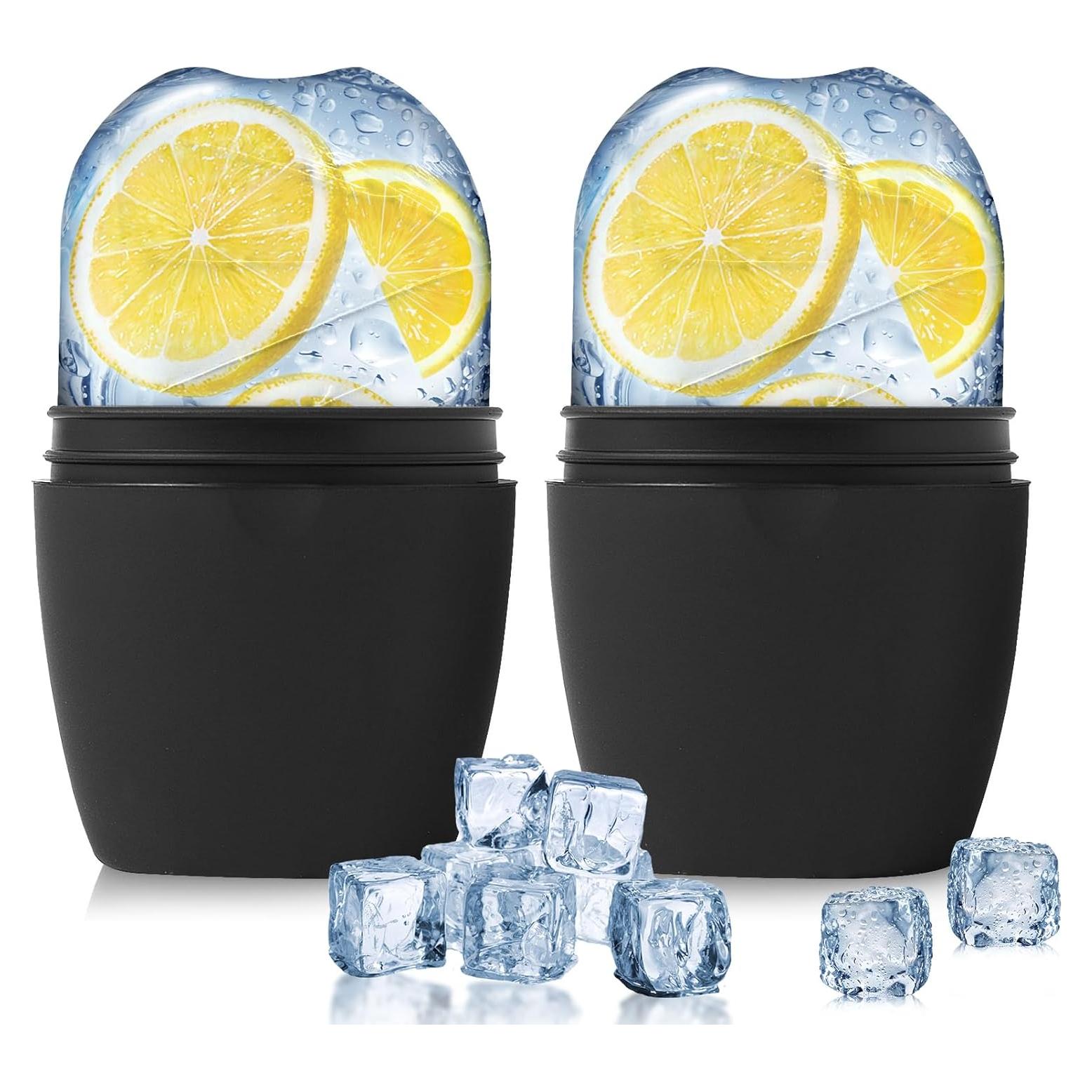 Rodillo de Hielo para la Cara Evmliy 2Pack Silicona
