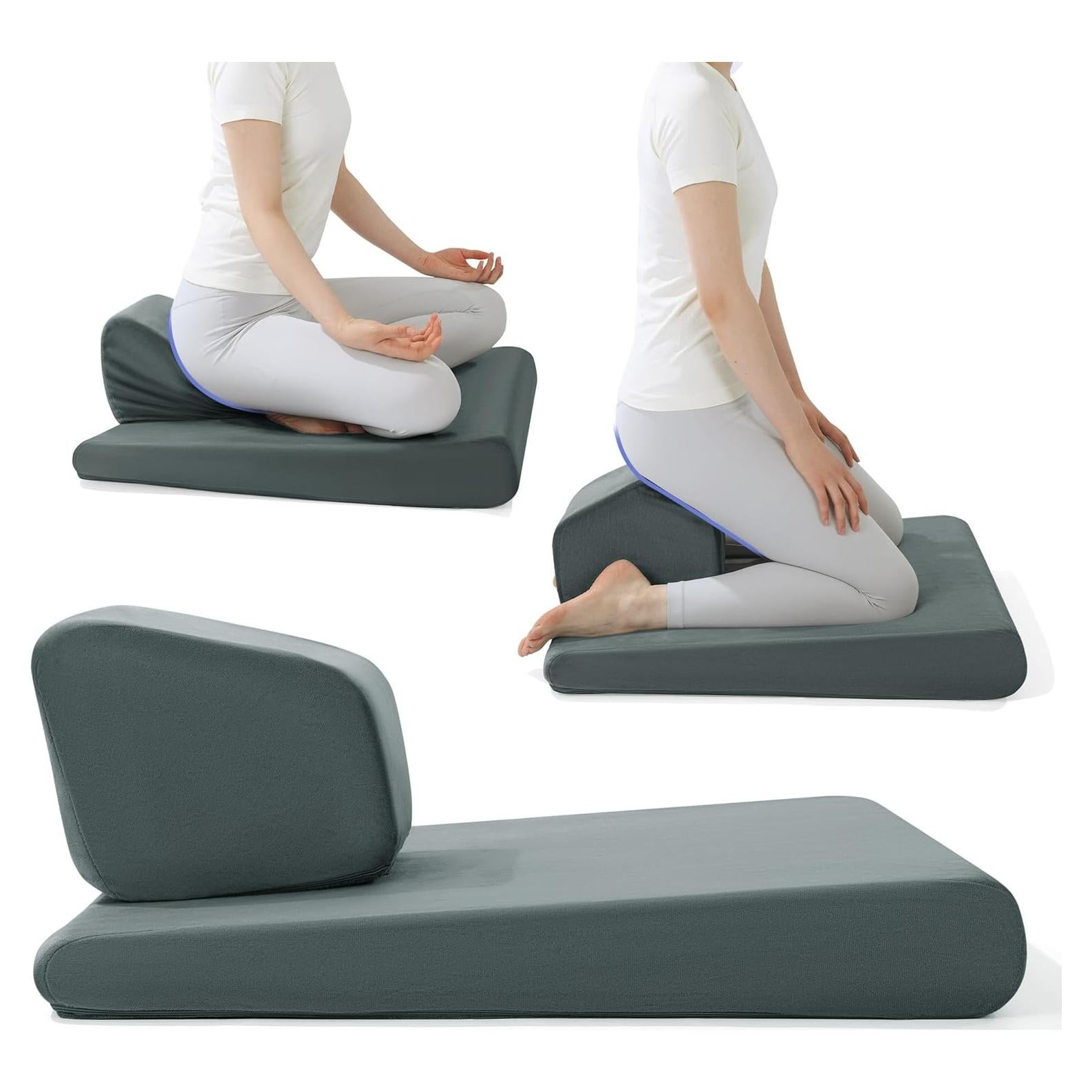 Cojín de Meditación Ajustable HOMBYS - Ergonomía y Comodidad