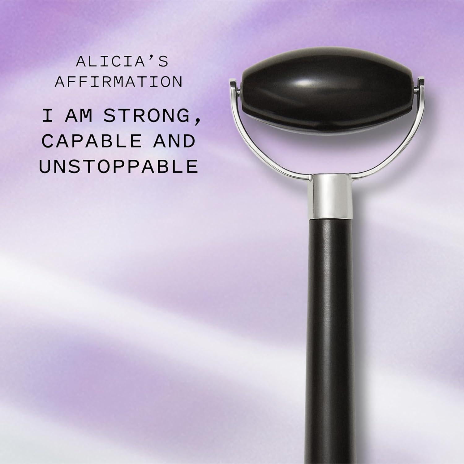 Rodillo Facial Obsidiana Keys Soulcare 4x9.5cm Vegano