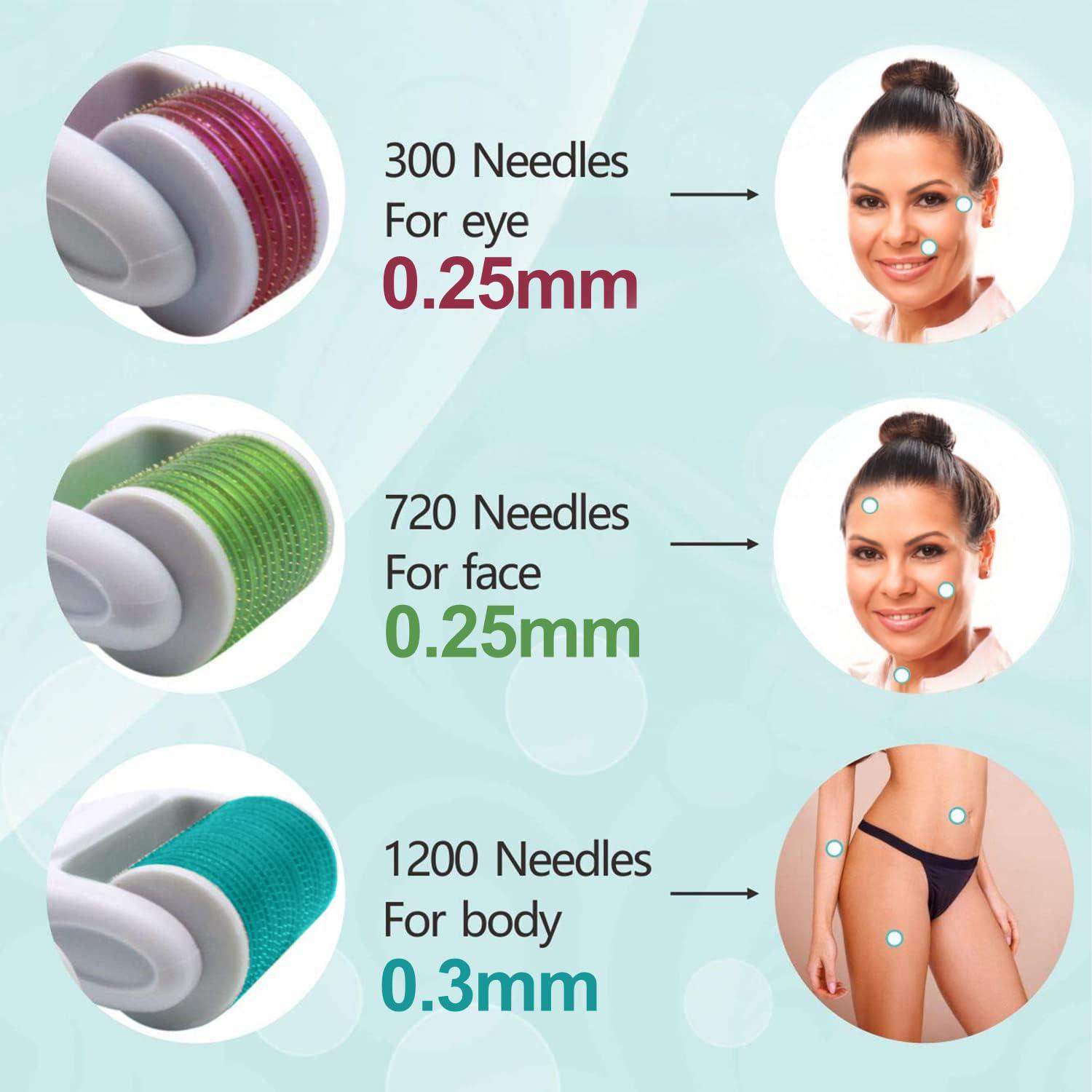 Rodillo Derma Angel Kiss 4 en 1 300/720/1200 Agujas