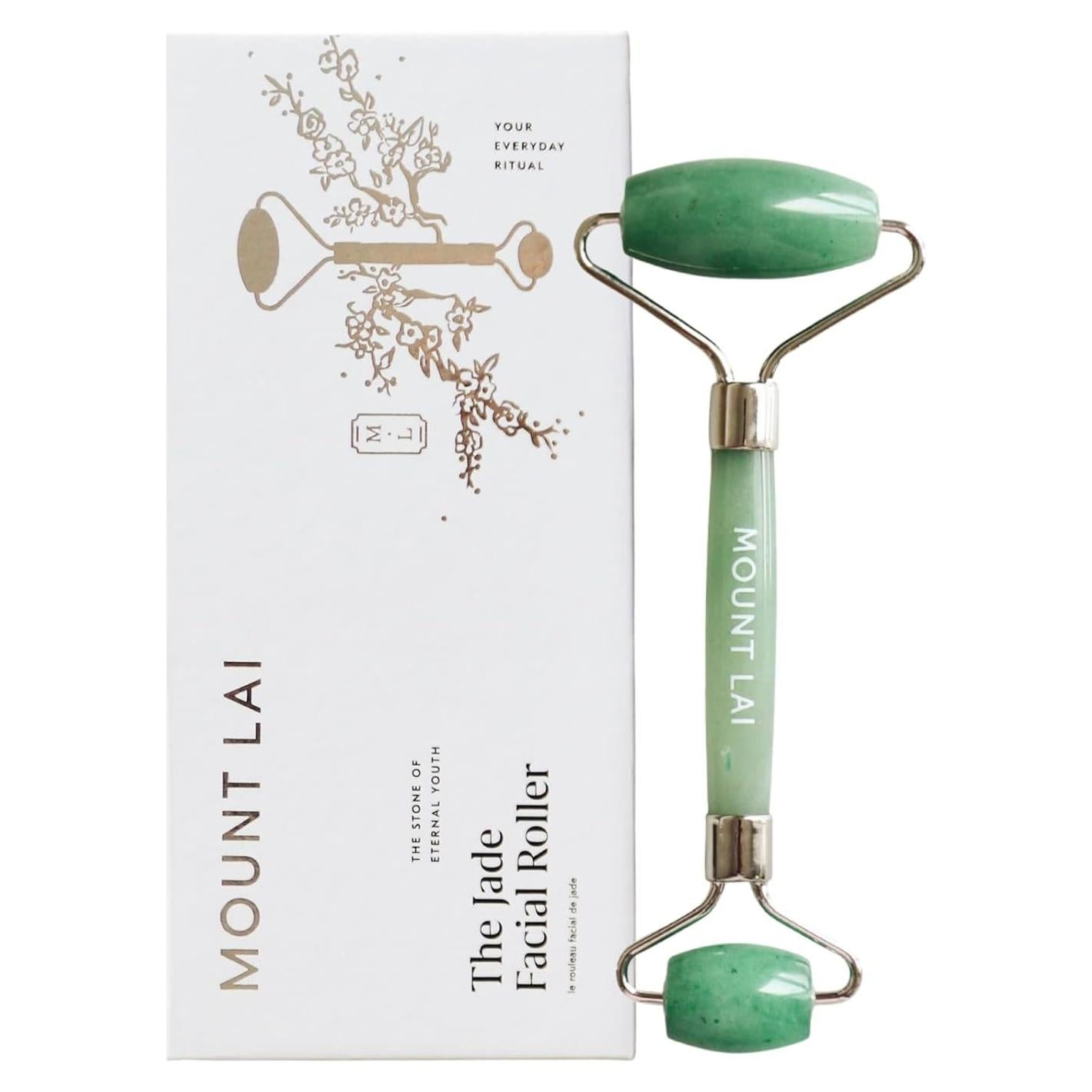 Rodillo Facial de Jade Mount Lai - Masaje y Piel Radiante