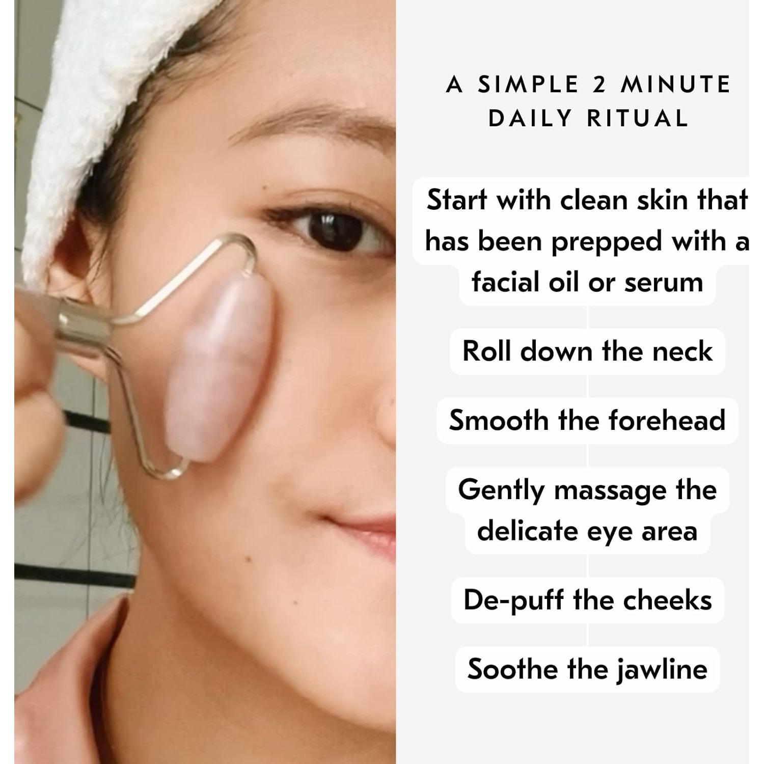 Rodillo Facial de Jade Mount Lai - Masaje y Piel Radiante