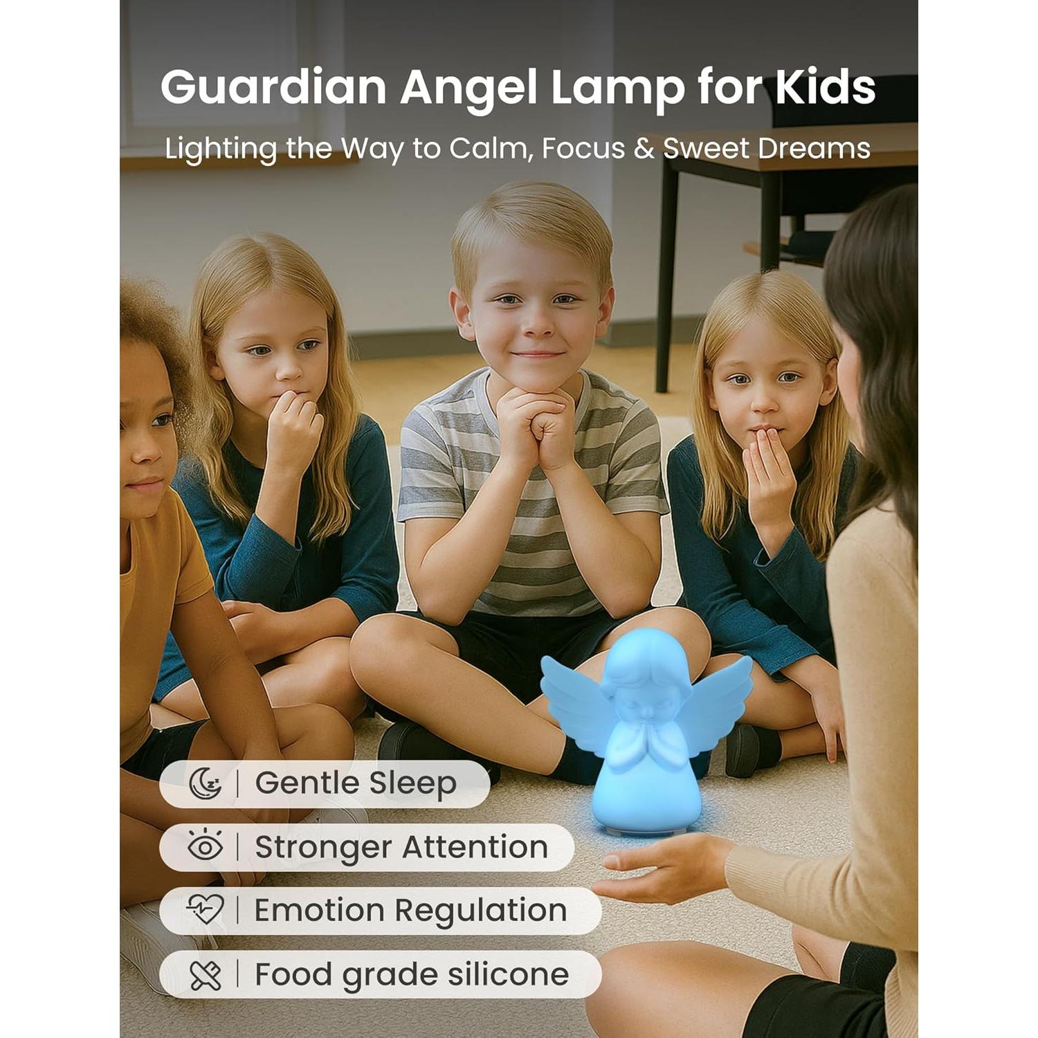 ZonLi Luz de Respiración Guiada - Meditación y Alivio de Ansiedad