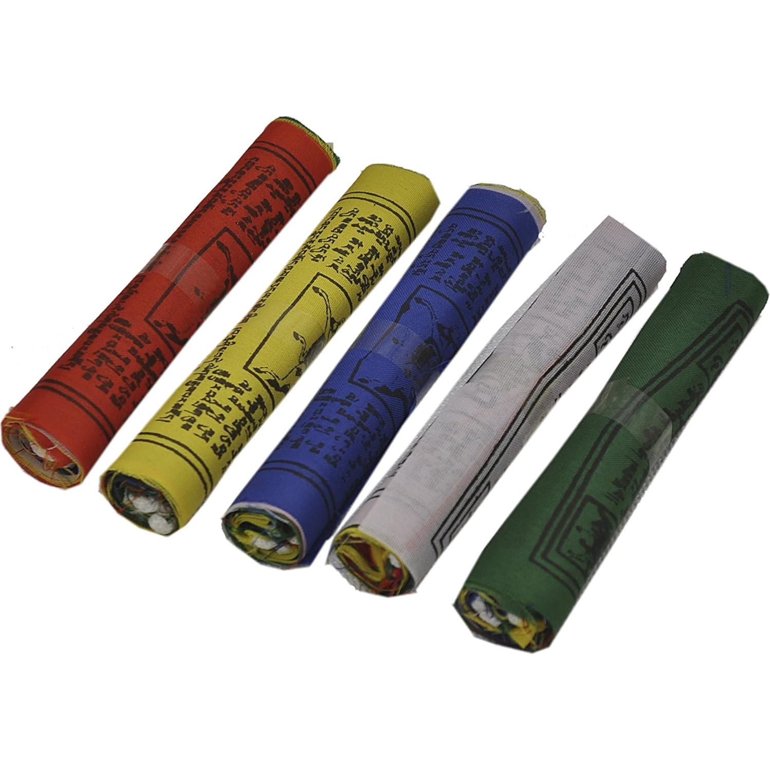 Banderas de Oración Tibetanas Everest - Paquete de 50 Unidades