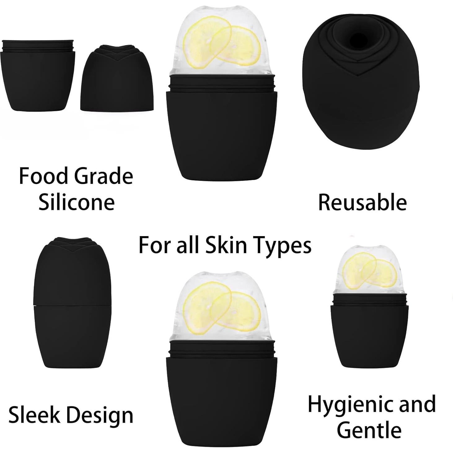 Rodillo de Hielo Facial Reclua 2Pack para Cuidado de Piel