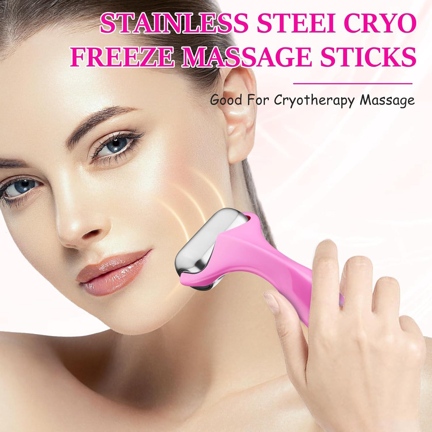 Rodillo de Hielo Facial Running Man BFGLUS-01 360° Acero Inoxidable