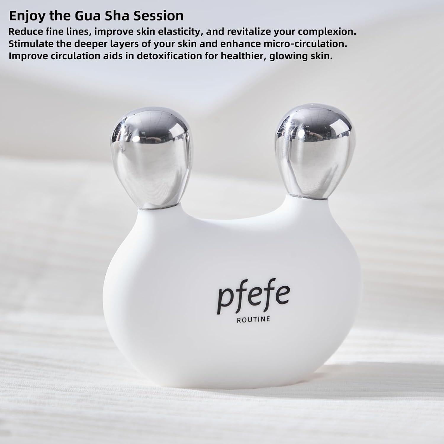 Rascador Gua Sha Conejo PFEFE Acero Inoxidable 6.35x6.60cm