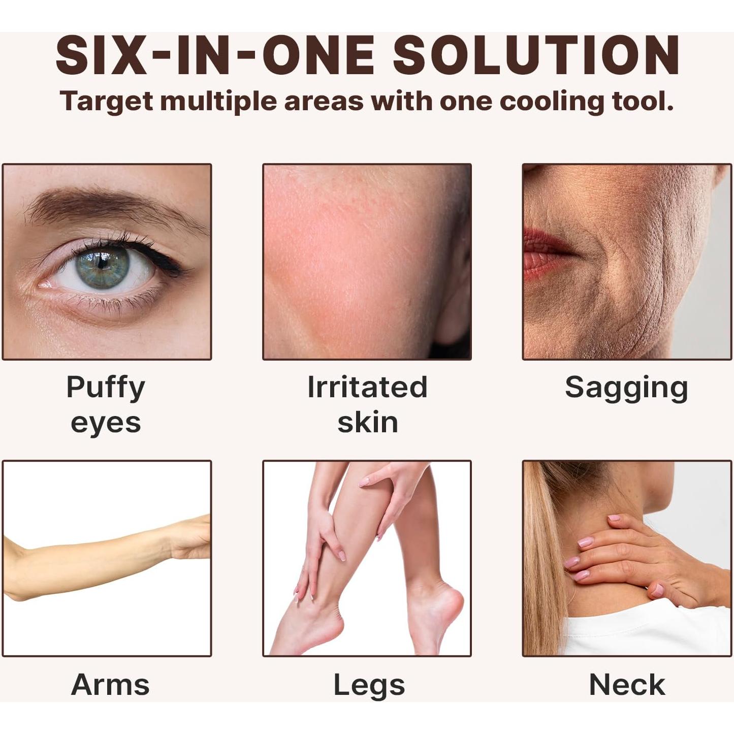 Rodillo de Hielo Facial Beauty by Earth ICE-ROLLER 18x8cm