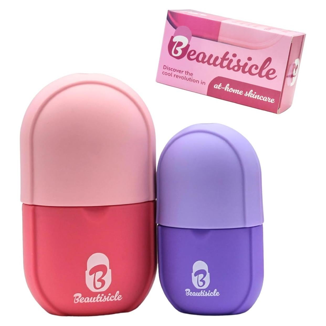 Rodillo de Hielo Beautisicle - Paquete de 2 Rodillos Faciales