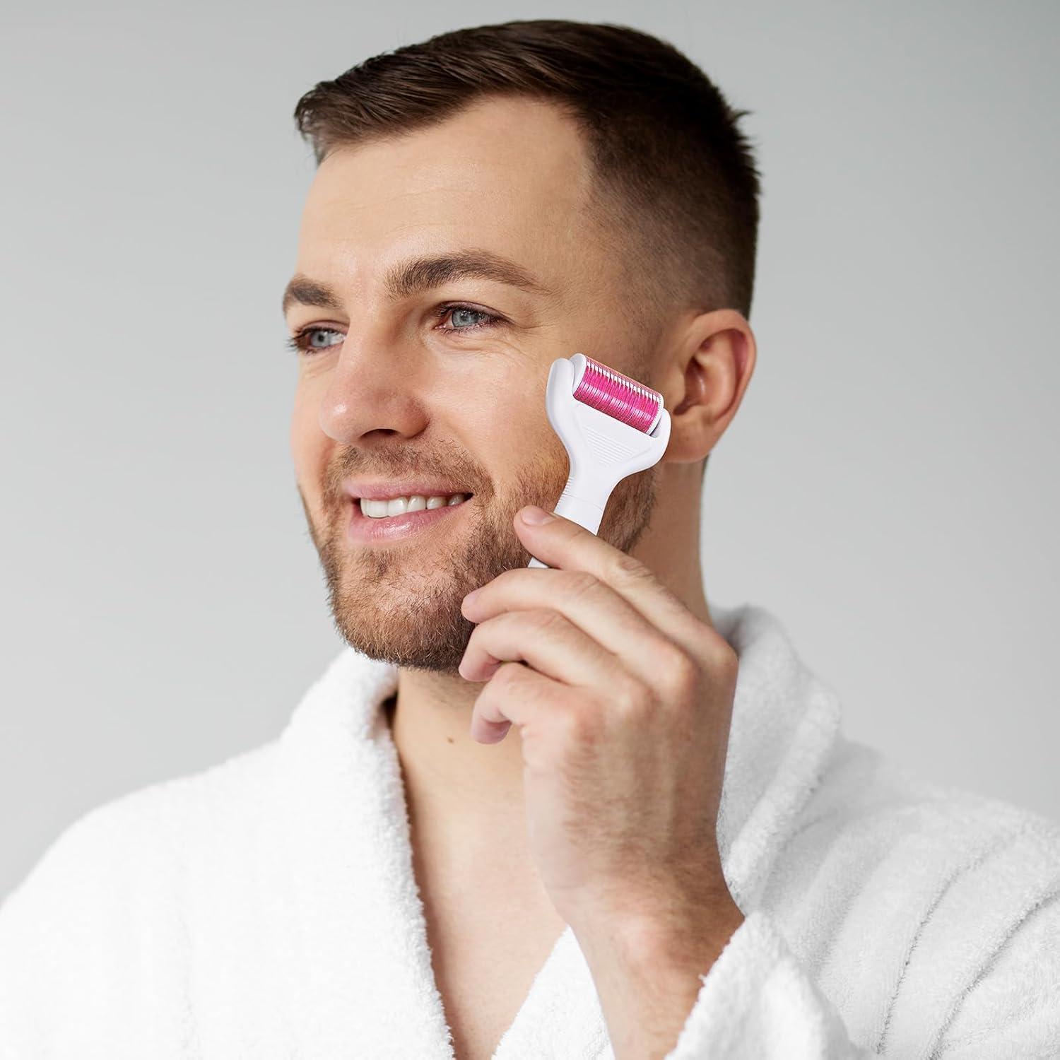 YaFex Derma Roller 6 en 1 - Microneedling 300 y 720 agujas