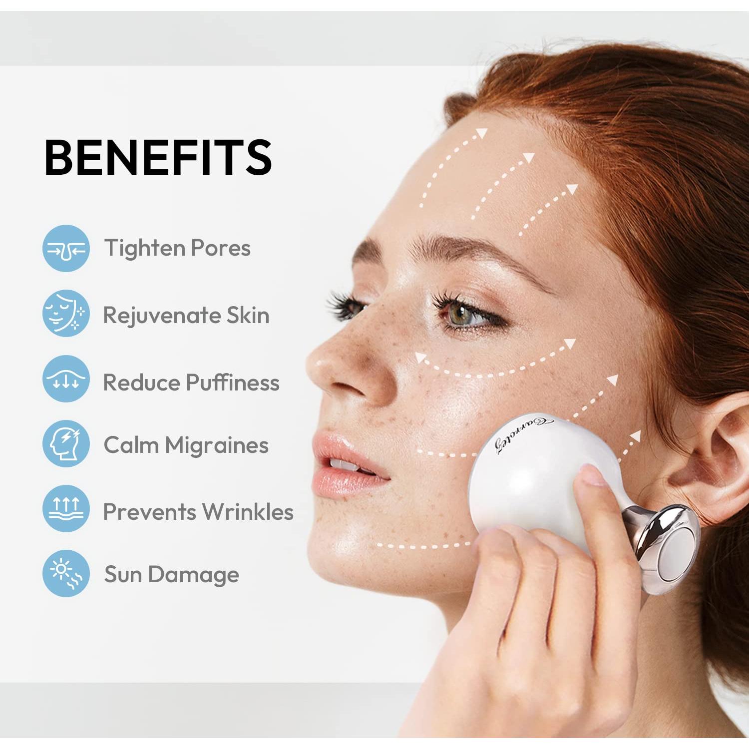 Rodillo de Hielo Carrotez para Cara y Ojos - Alivio Facial