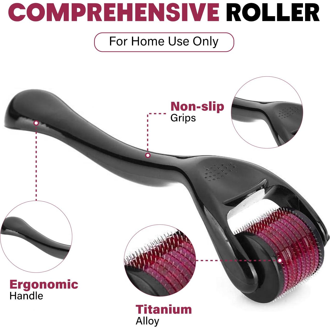 Rodillo Derma Pinsuko 0.25mm con Estuche y Guía