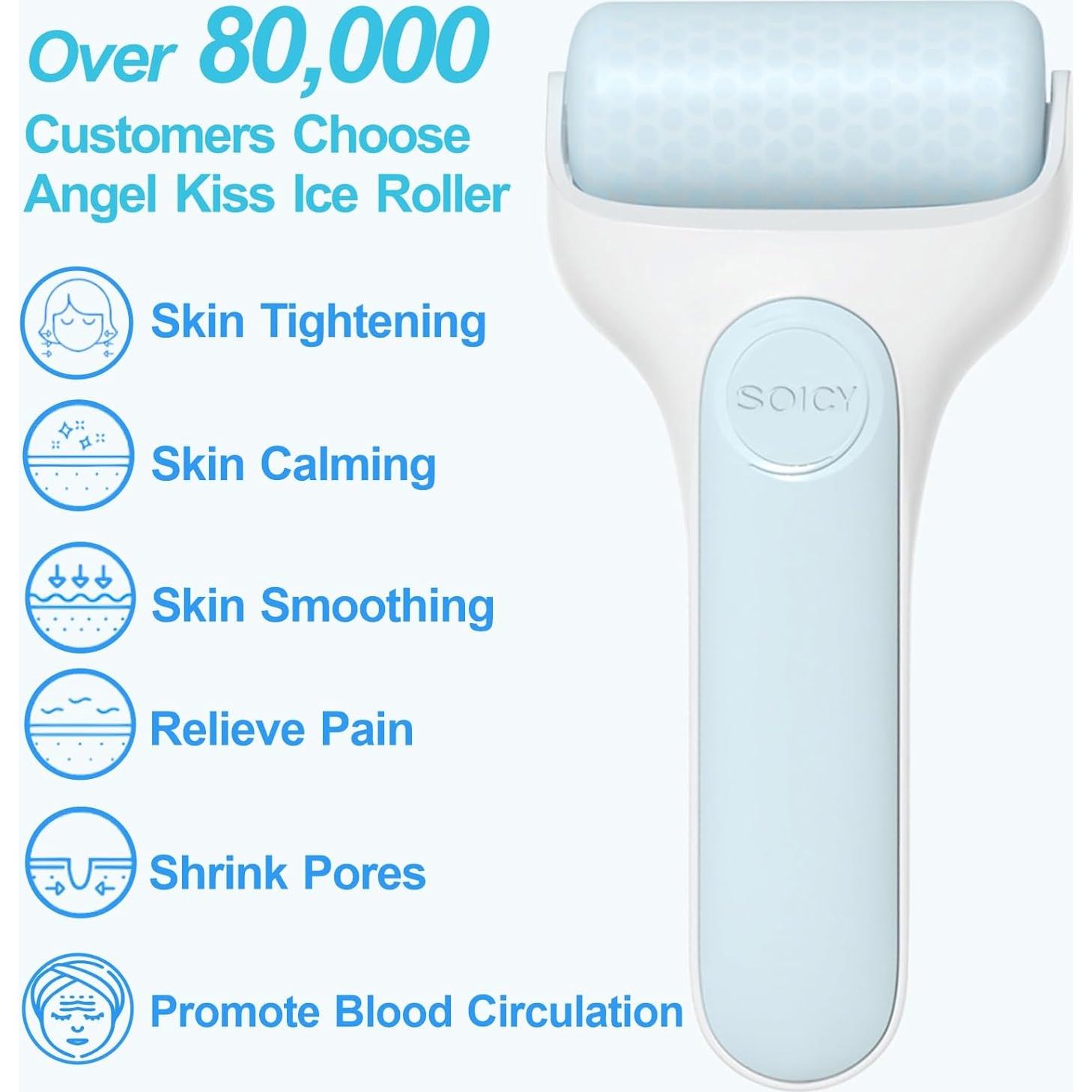 Rodillo de Hielo Angel Kiss S20 para Cara y Ojos