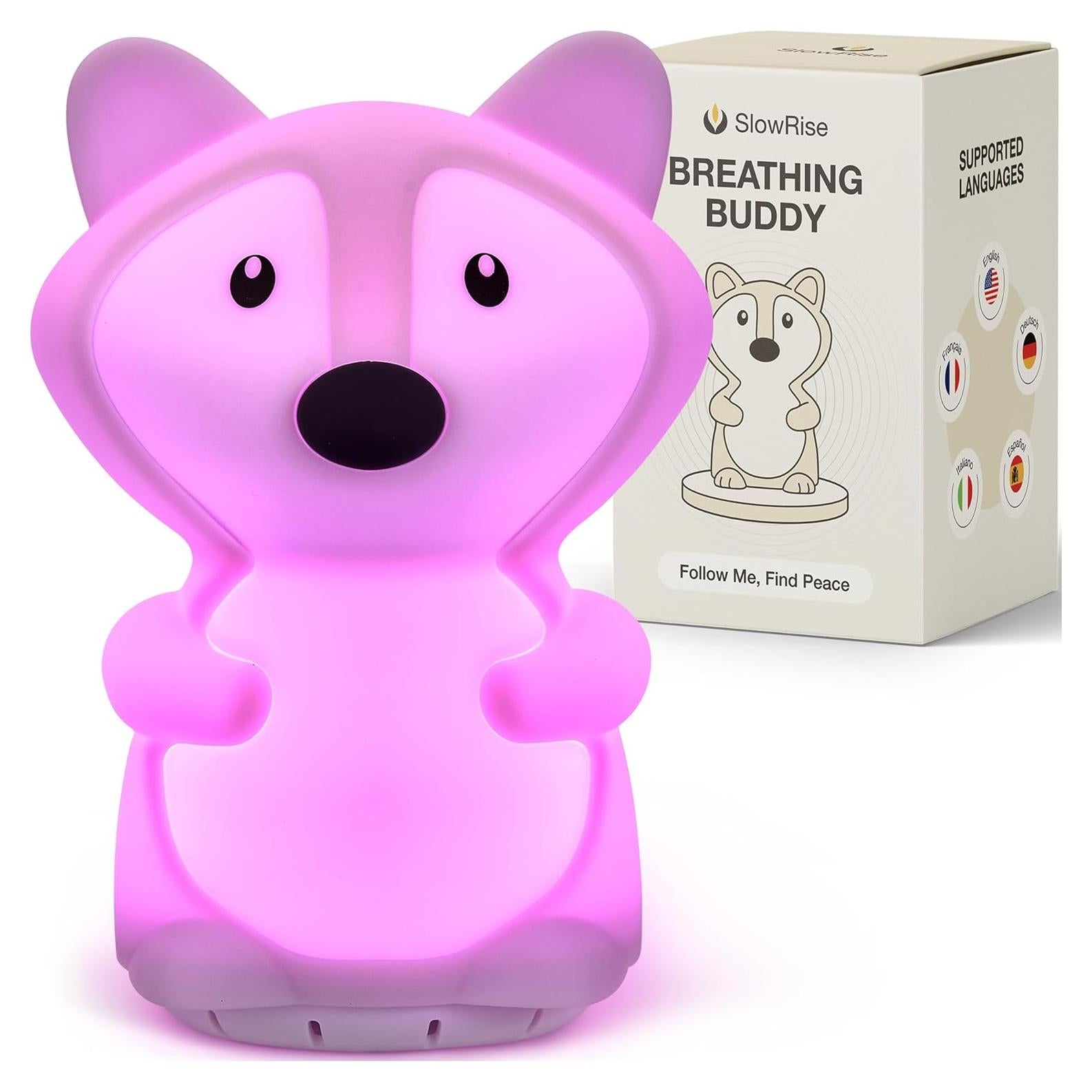 Lámpara de Respiración Hablante SlowRise SR-101 con Luz Calmante
