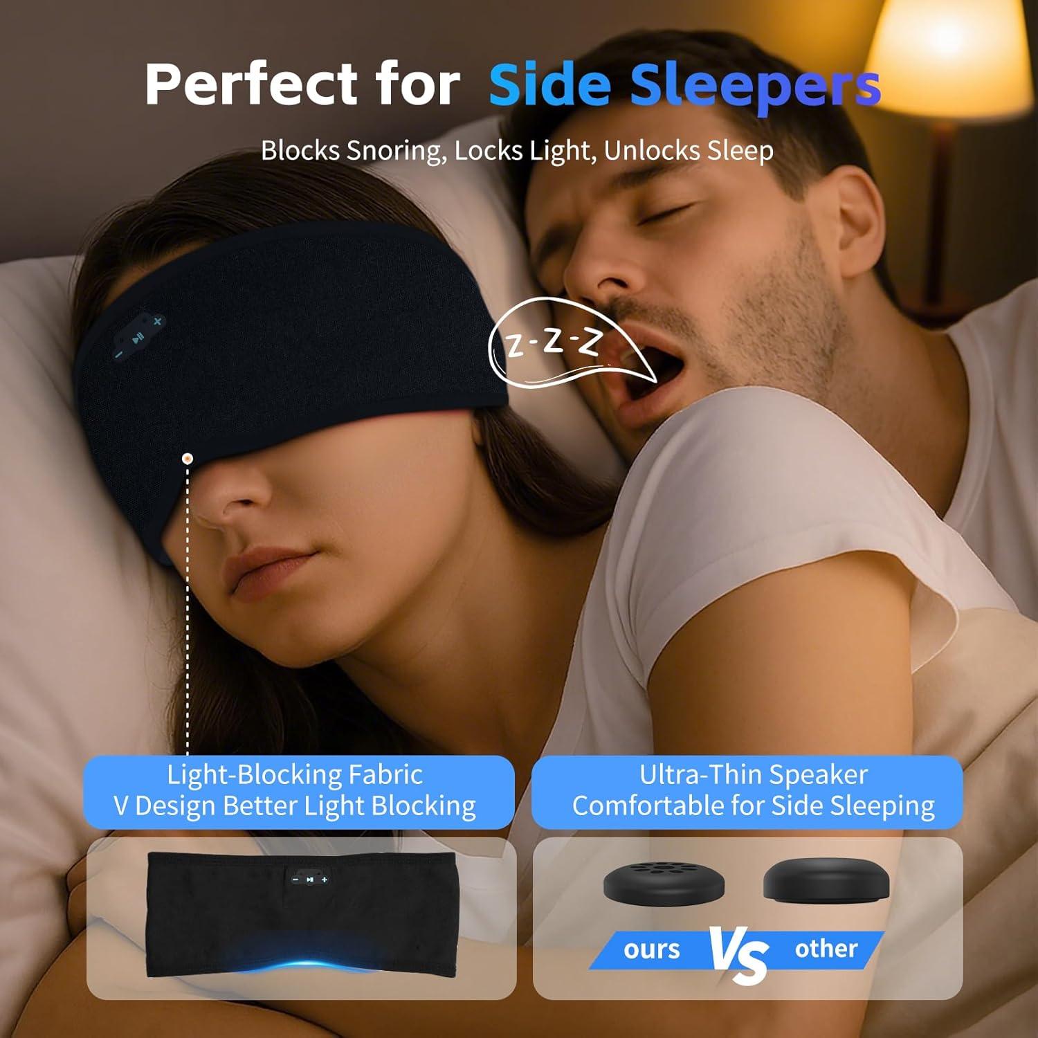 Auriculares para Dormir Bluetooth 6.0 Veeniitosr OLIVER 20h