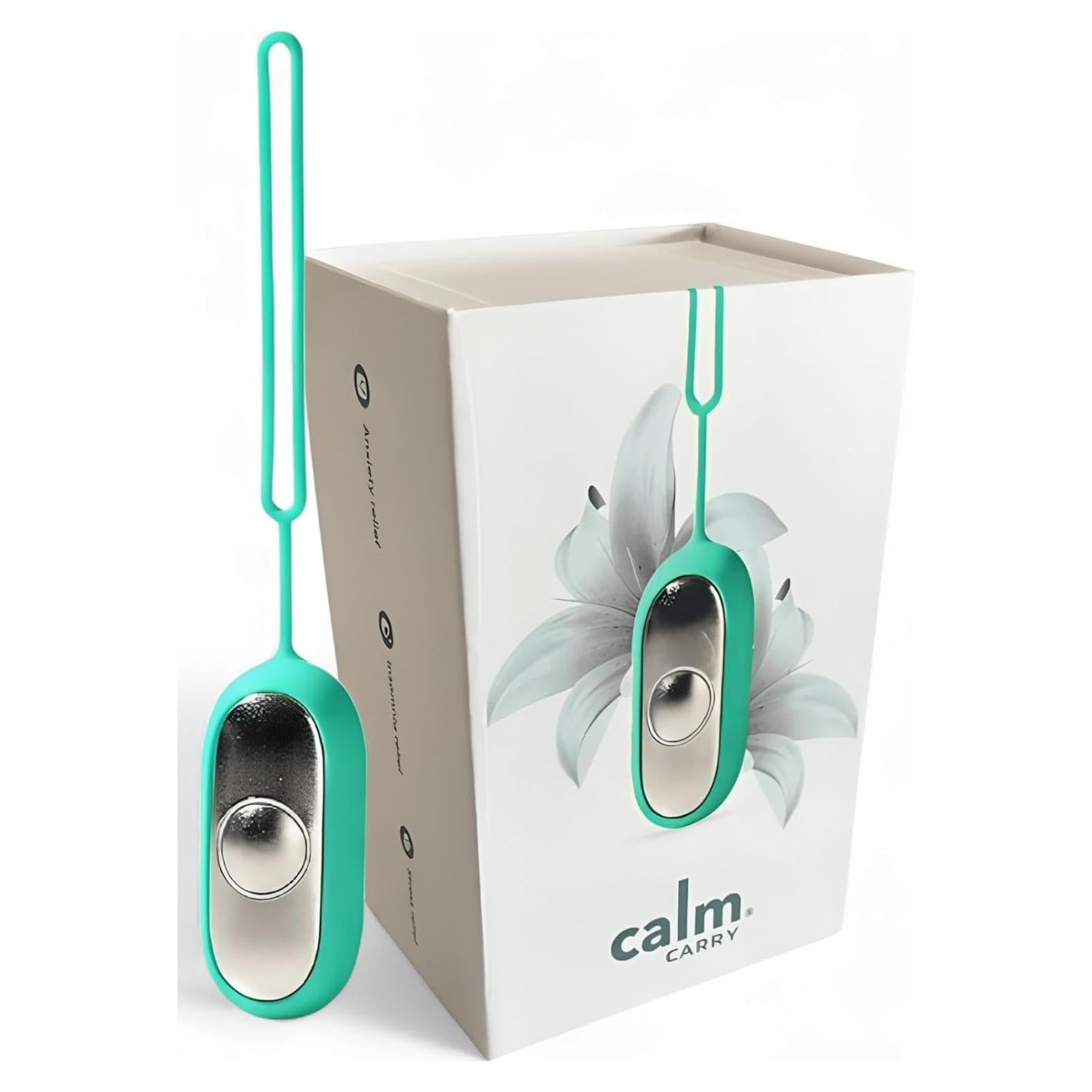 Dispositivo de Relajación Glowco CalmCarry Verde - Microcorriente