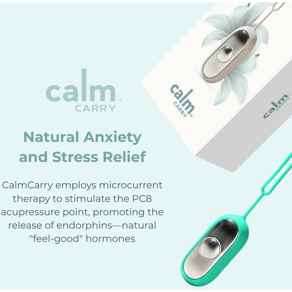 Dispositivo de Relajación Glowco CalmCarry Verde - Microcorriente