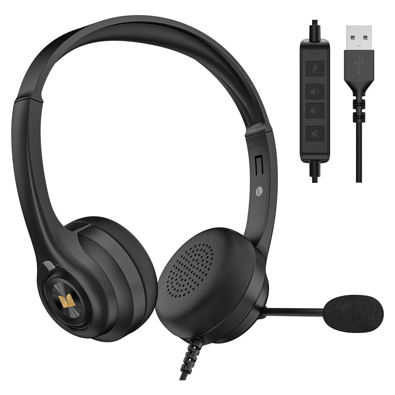 Auriculares Monster Voicelink 100 con micrófono y cancelación de ruido