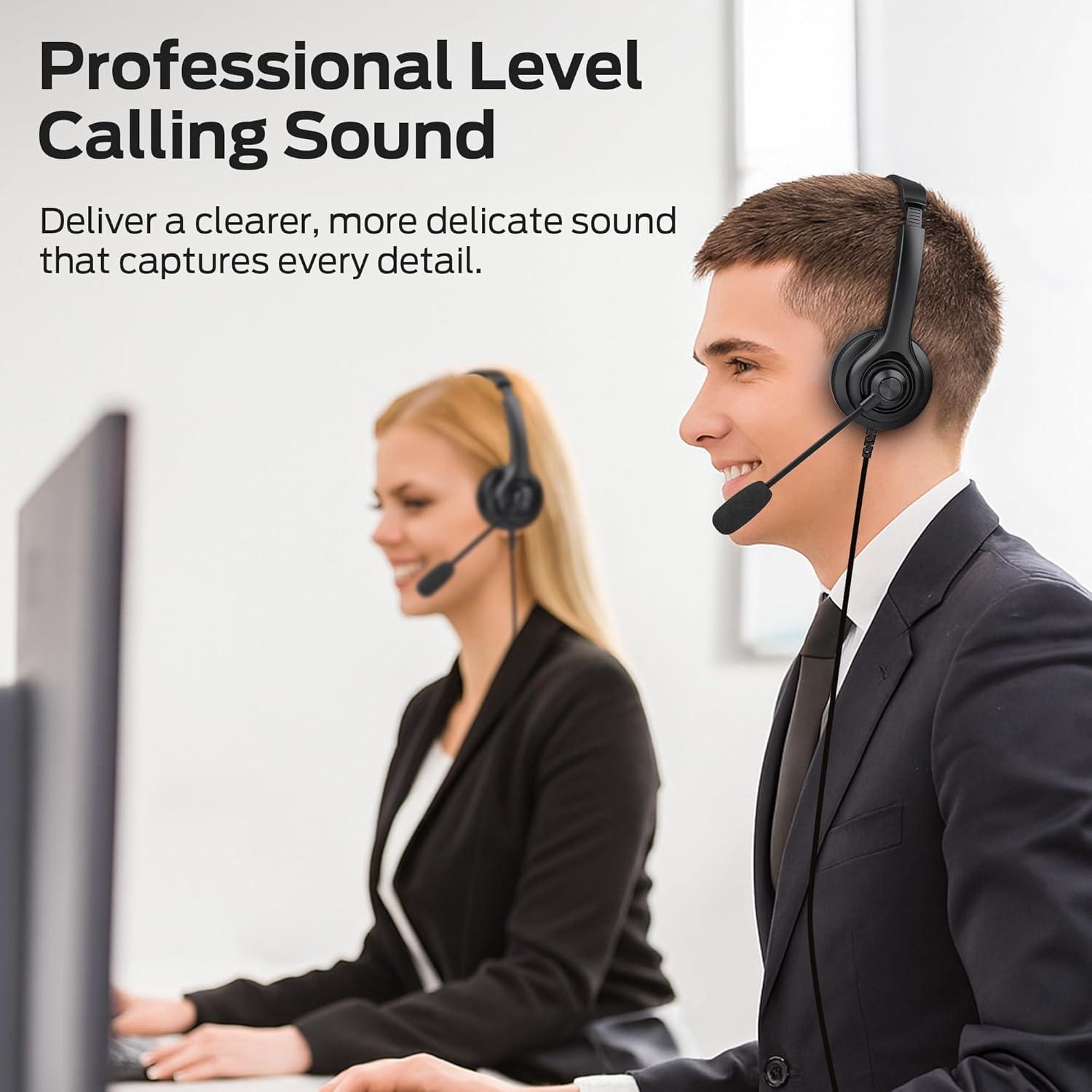 Auriculares Monster Voicelink 100 con micrófono y cancelación de ruido