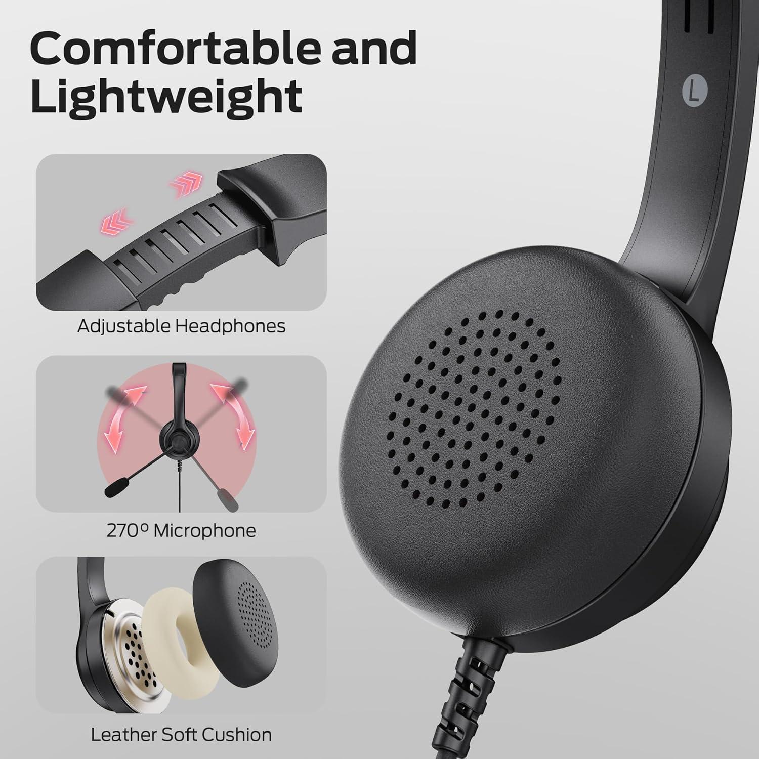 Auriculares Monster Voicelink 100 con micrófono y cancelación de ruido