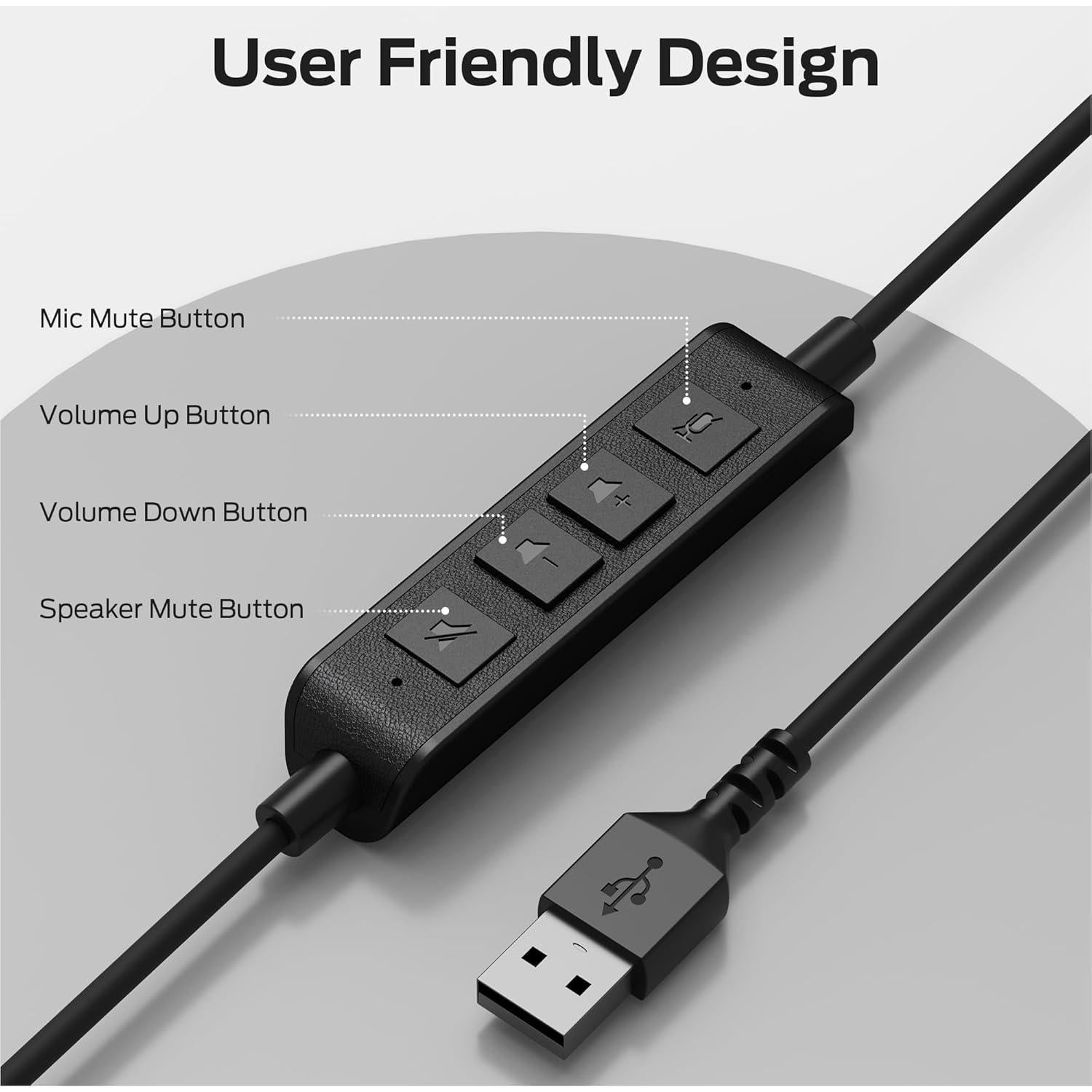 Auriculares Monster Voicelink 100 con micrófono y cancelación de ruido