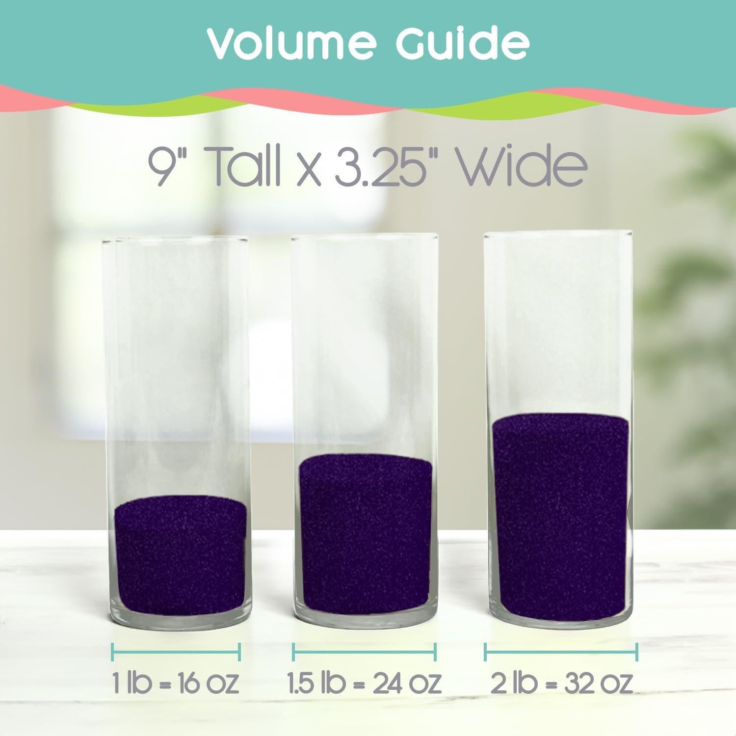 Arena Real Púrpura Sandsational Sparkle 1.5 LB - Decoración