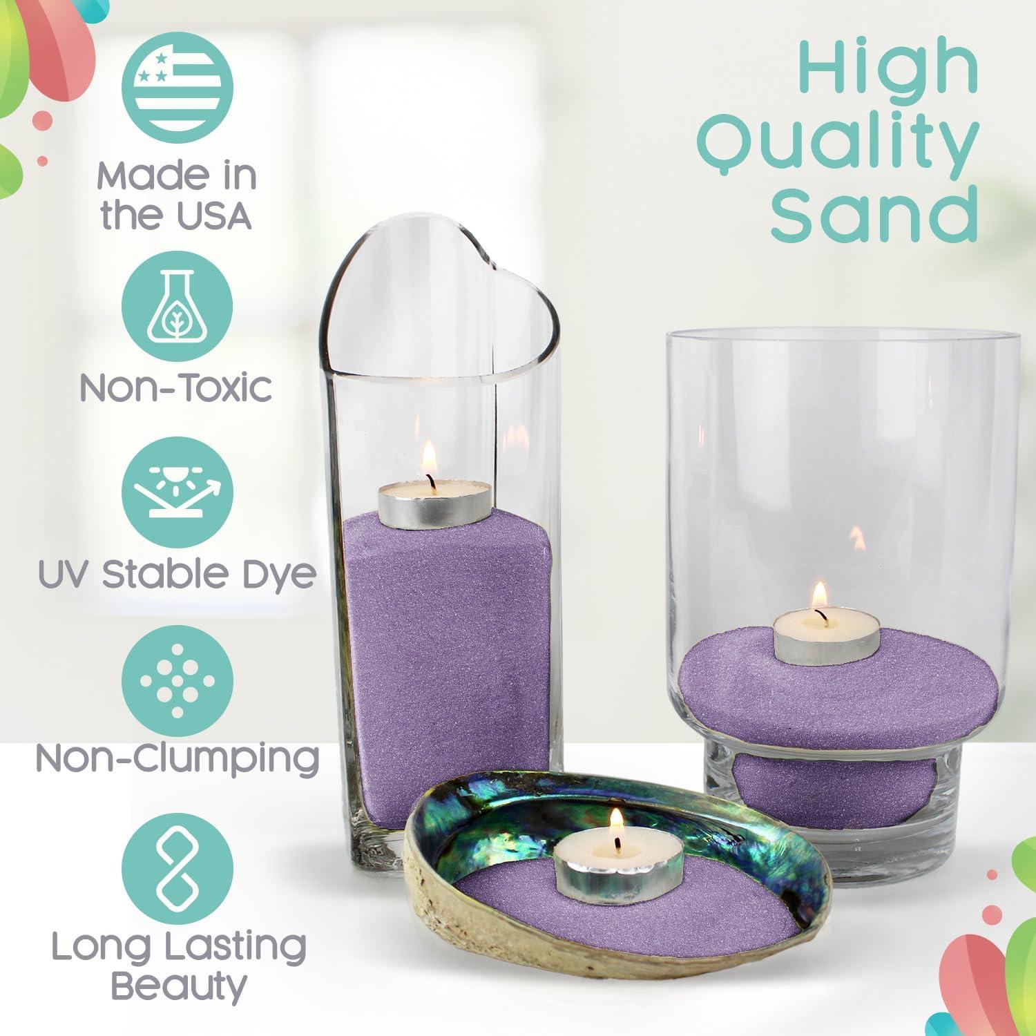 Arena de Color Wisteria Sandsational Brillante 0.45 kg