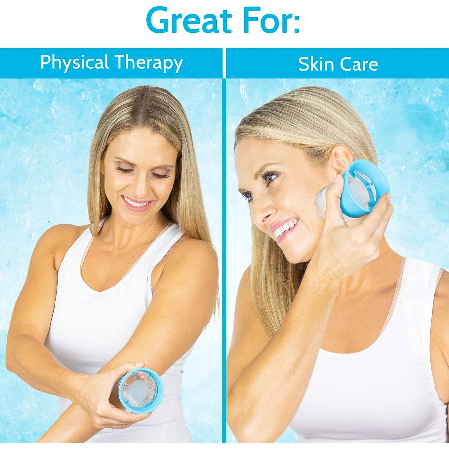 Copas de Hielo Arctic Flex - Masajeador Facial Reutilizable